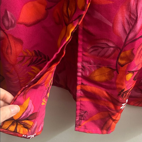 Vintage Magenta Hawaiian Shirt - Picture 3 of 5